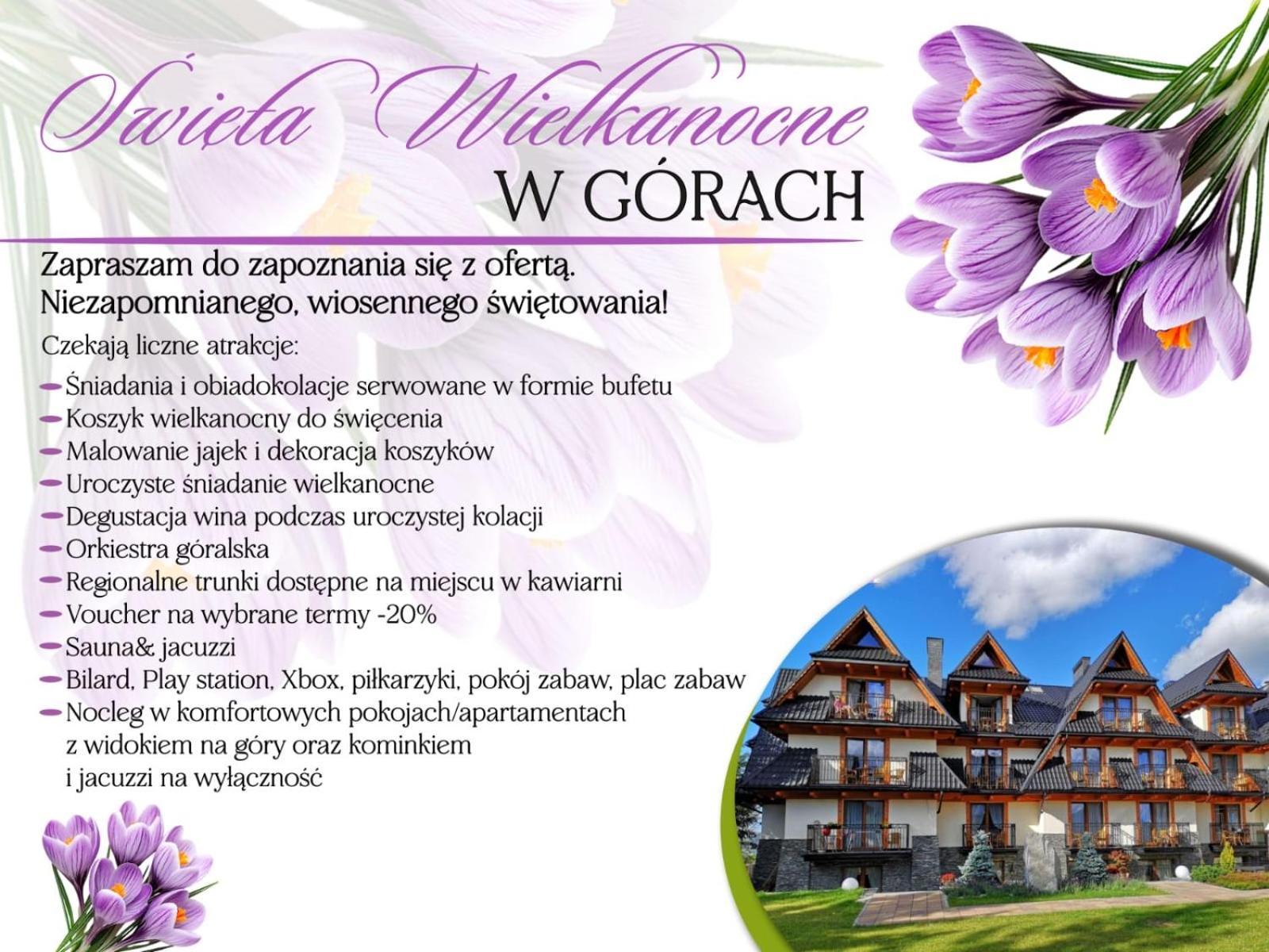 Eco Willa Grand Karpatia Ski&Wellness Murzasichle Exteriér fotografie